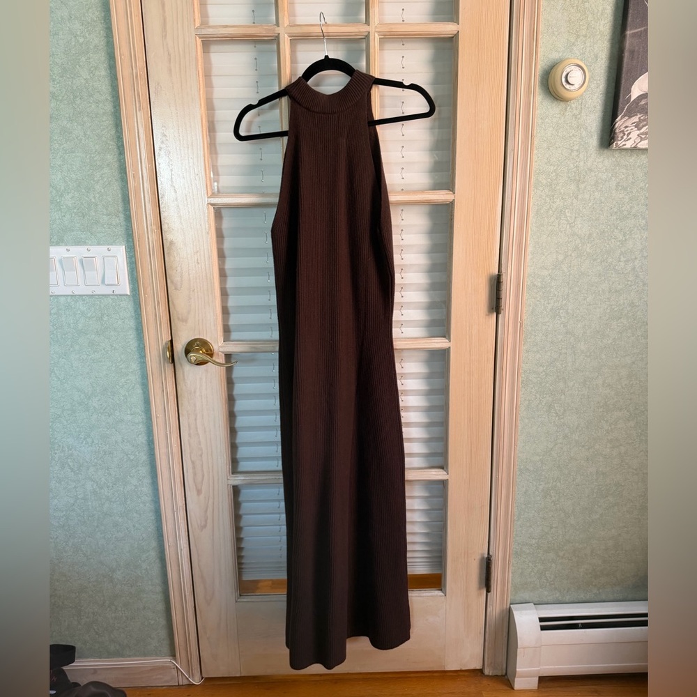 Banana Republic Soft Knit Maxi Dress - Brown - S